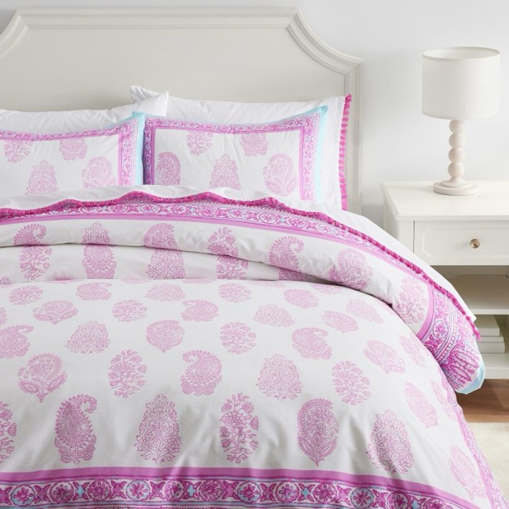 PotteryBarn Isabella Twin Duvet & Sham